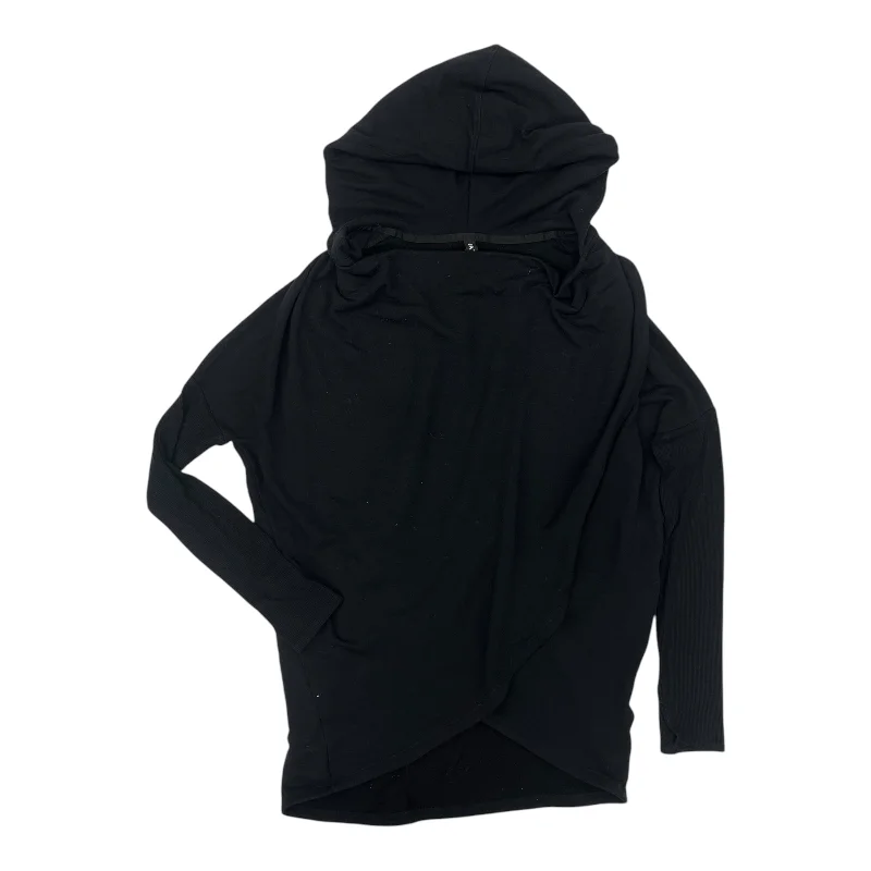 Sweatshirt Hoodie By Athleta In Black, Size:S