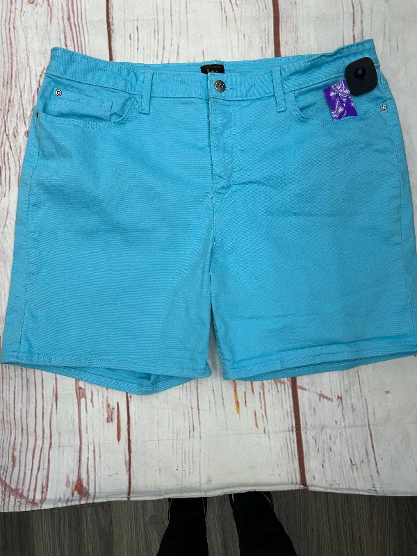 Shorts By Lee In Blue, Size: 20