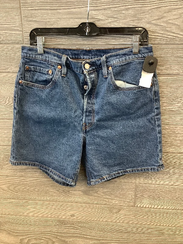 Shorts By Levis Capital E In Blue Denim, Size: 12