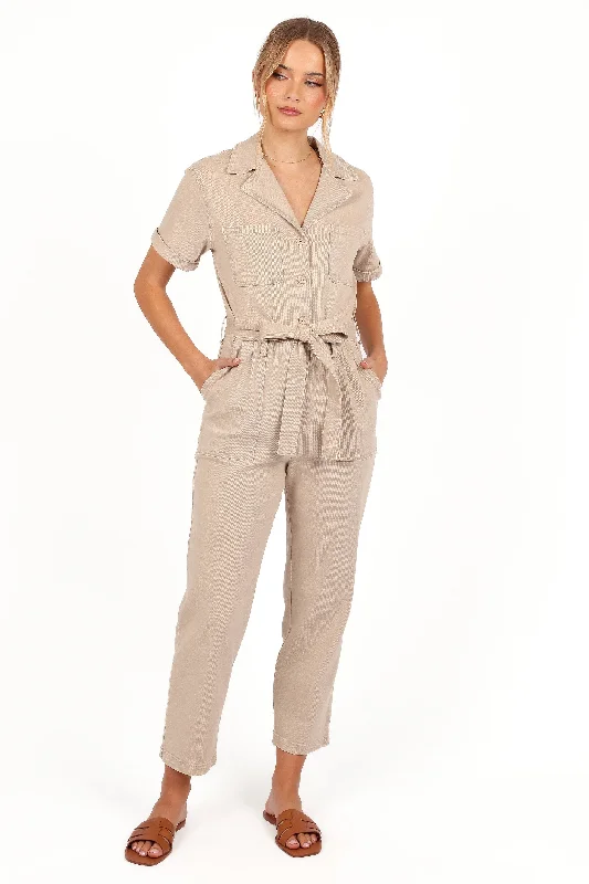 Eleni Jumpsuit - Khaki