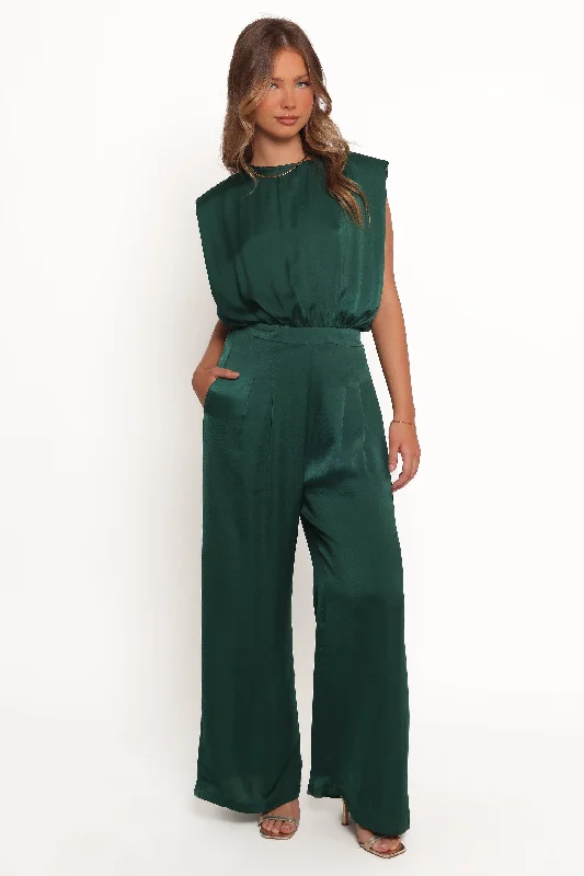 Rema Jumpsuit - Dark Green