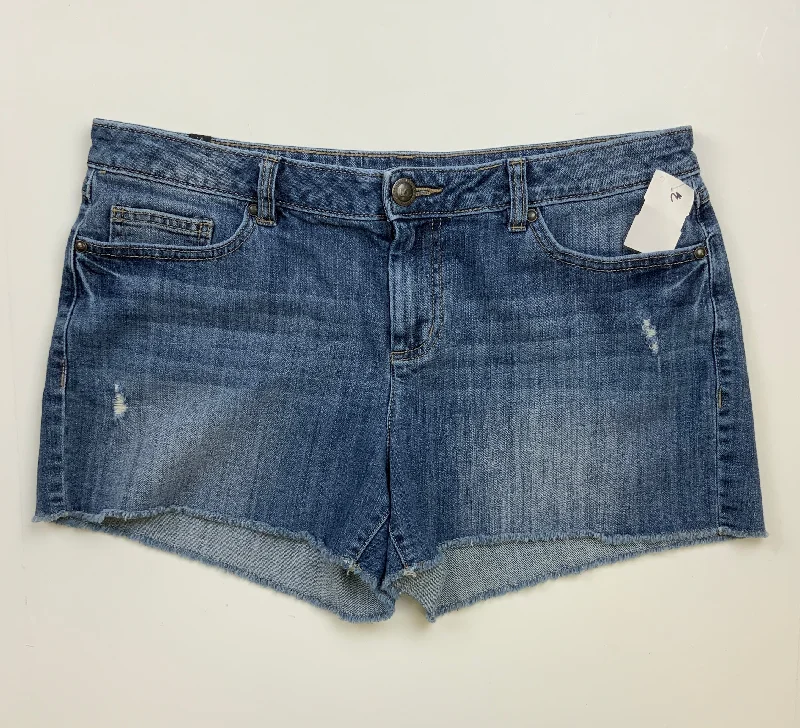 Shorts By Lc Lauren Conrad In Blue Denim, Size: 14