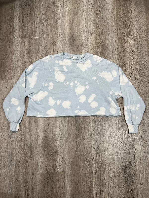 Sweatshirt Crewneck By FITZ + EDDI In Blue, Size: Xs