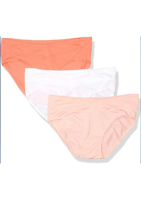 Women's AQ Sexy Hiphugger High waist Panties Pack – 3-Pack Peaches