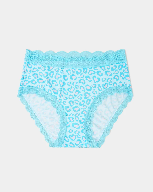 High Rise Brief - Chameleon Leopard