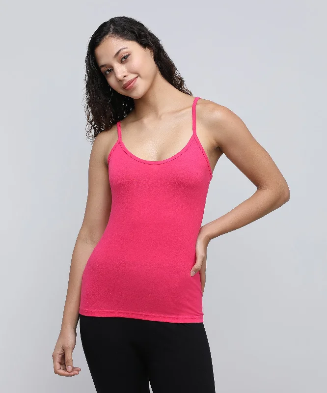 Cami Vest -Dark Pink