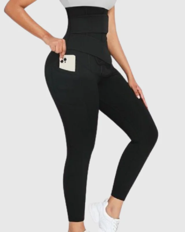 Po Lifter Stretch Leggings mit Taillentrainer