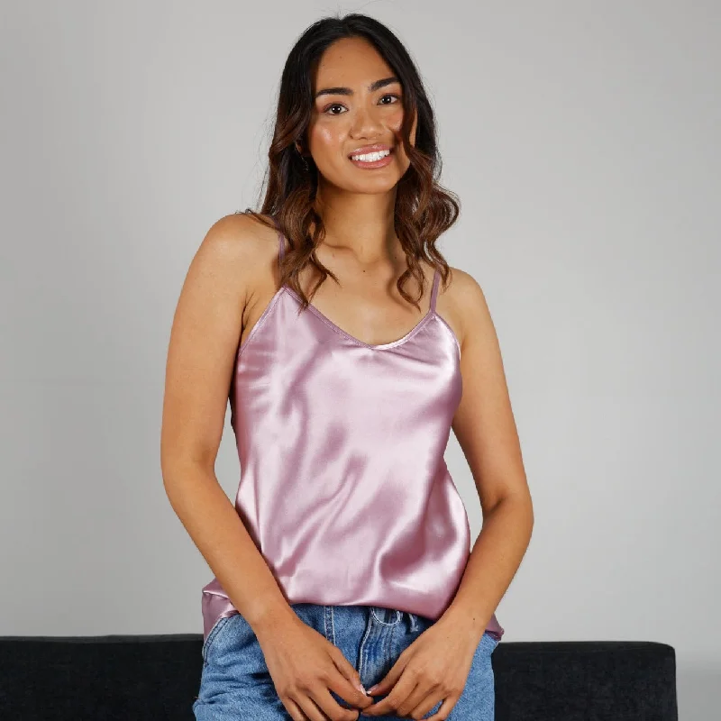 Silk Cami - Periwinkle