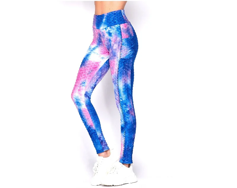 High Waist Tie Dye Butt Lift Leggings