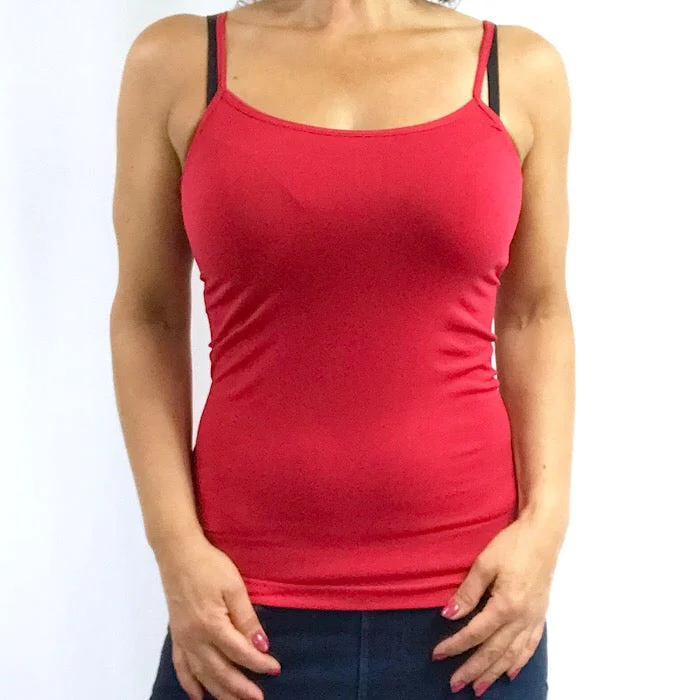 Camisole gainante | Camisoles amincissantes | Rouge