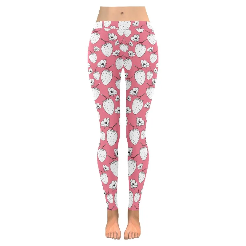 Zenzzle graphic strawberries print womens yoga plus size Legging XXS-5XL