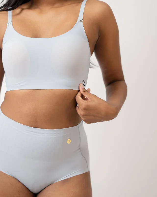 Silver Mist- Second Skin High Waist Shaper