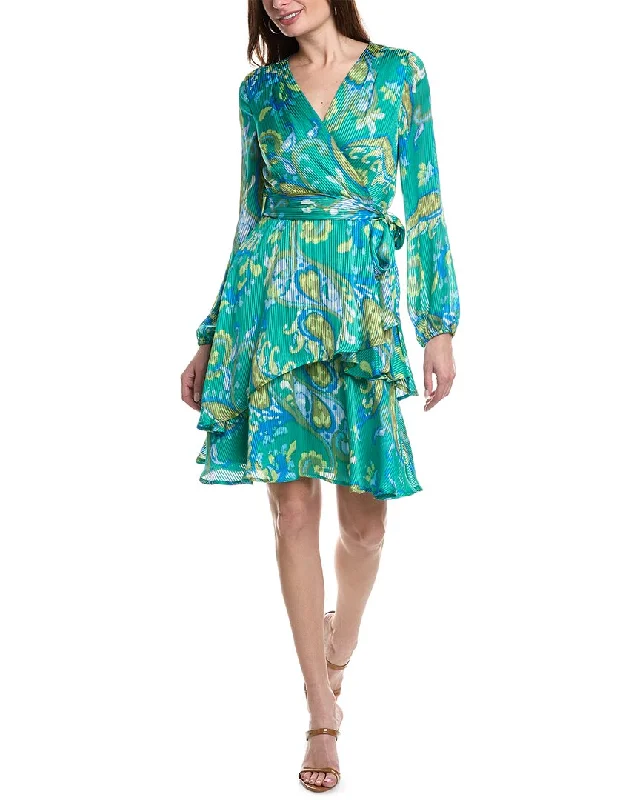 Tahari ASL Belted Midi Dress