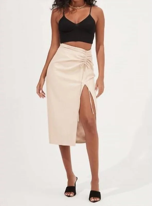 Alondra Skirt In Cream