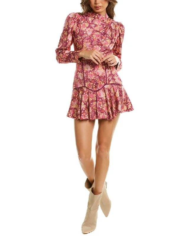 LoveShackFancy Napa Valley Fleur Mayberry Mini Dress