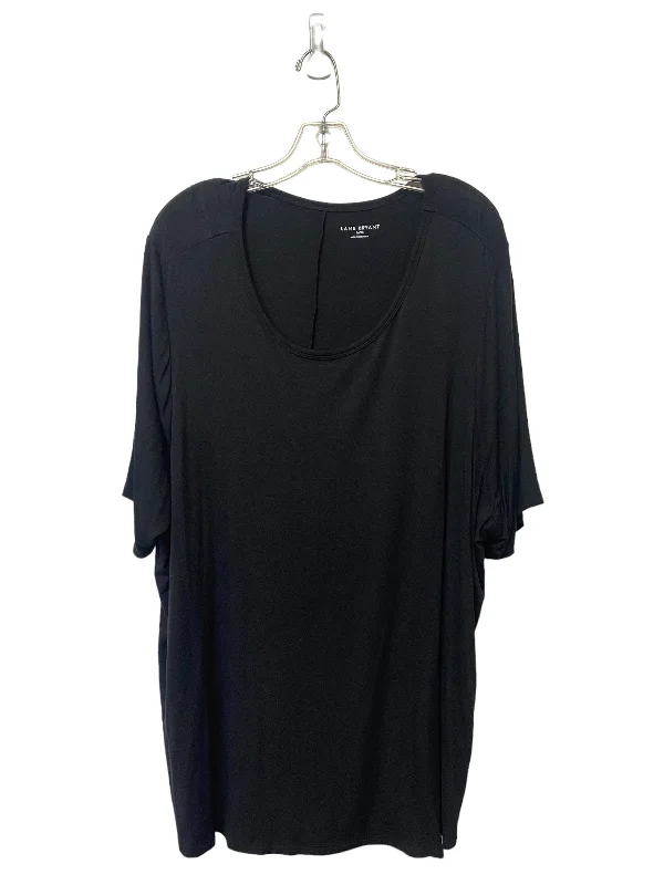 Black Top Short Sleeve Lane Bryant, Size 3x