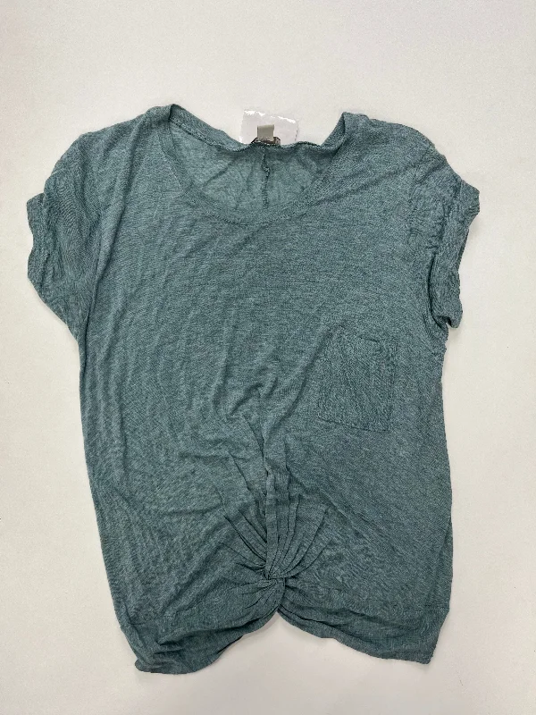 Green Top Short Sleeve Hinge, Size S