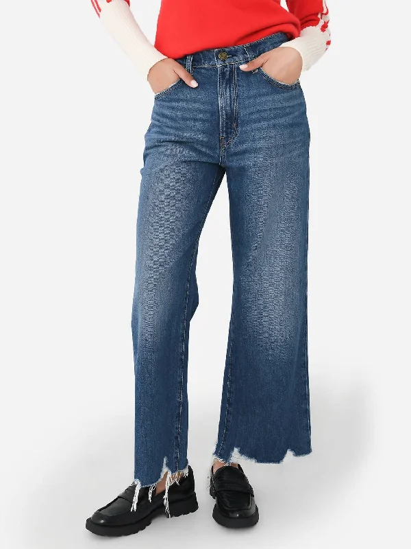 Relaxed Straight Jean In Beluga Modern Chew