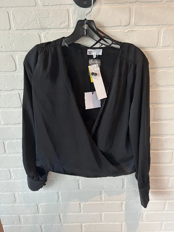 Top Long Sleeve By Cmc In Black, Size: Xs