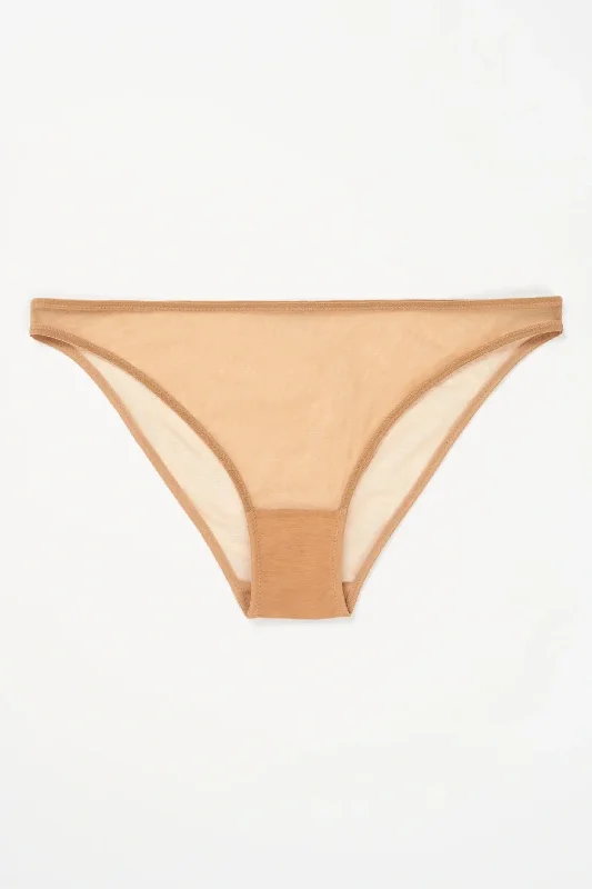 Bare Minimal Brief in Caramel