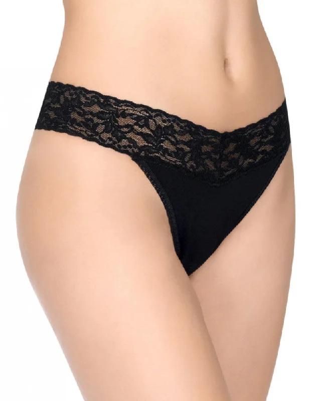 Hanky Panky Cotton with a Conscience Original Rise Thong 891801